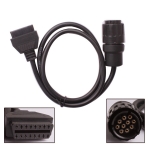 Преходник OBD-F 16pin към BMW ICOM-D, 1м.