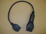 Преходник OBD-F 16pin към Renault 12pin