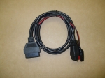 Преходник OBD-F 16pin към PSA (Peugeot/Citroen) 2pin + Clips